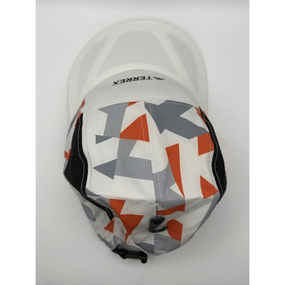 adidas Terrex 5P Cap Graphic JJ1478 Unisex Adults One Size White Orange Grey
